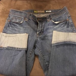 Denim Cropped Jeans
